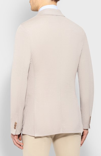 Пиджак из хлопка и шелка LORO PIANA, арт. FAE8388, фото 4