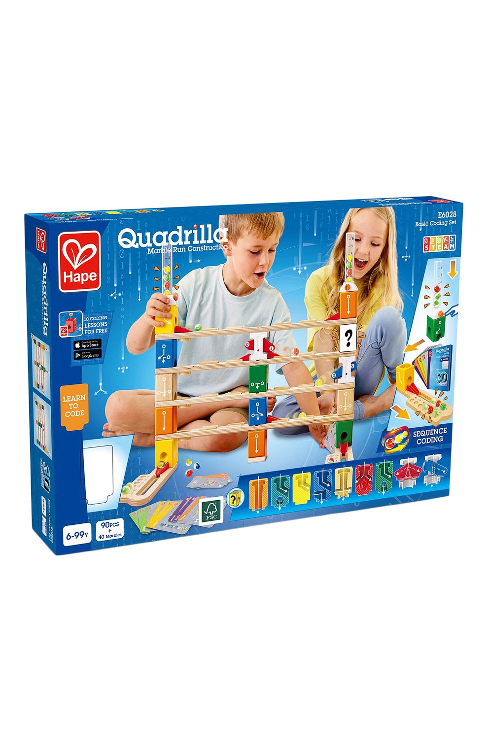 Игровой набор конструктор-лабиринт HAPE, арт. E6028_HP, фото 1