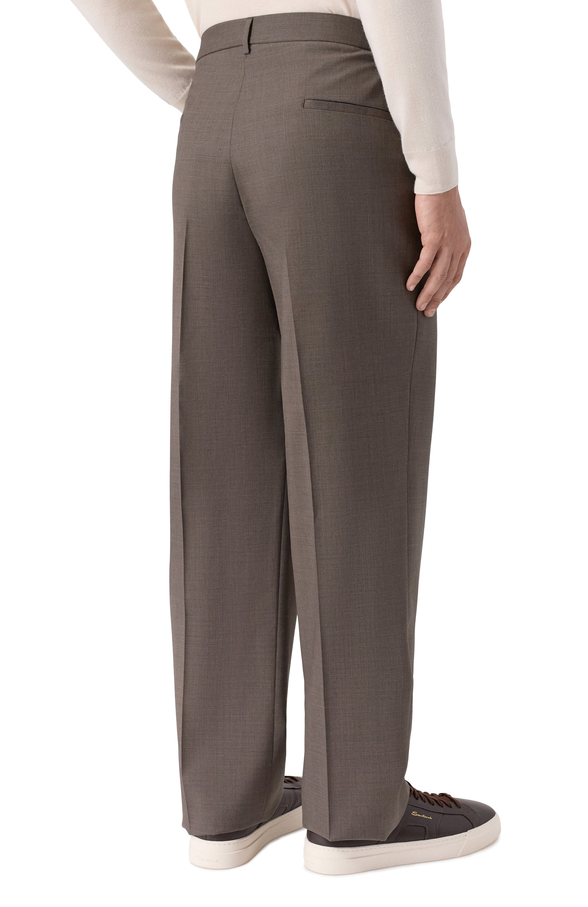 Шерстяные брюки HEVO, арт. T0RRECANNE24/L755, фото 4