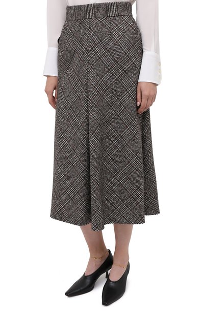 Шерстяная юбка DOLCE & GABBANA, арт. F4BX1T/FQMIB, фото 4
