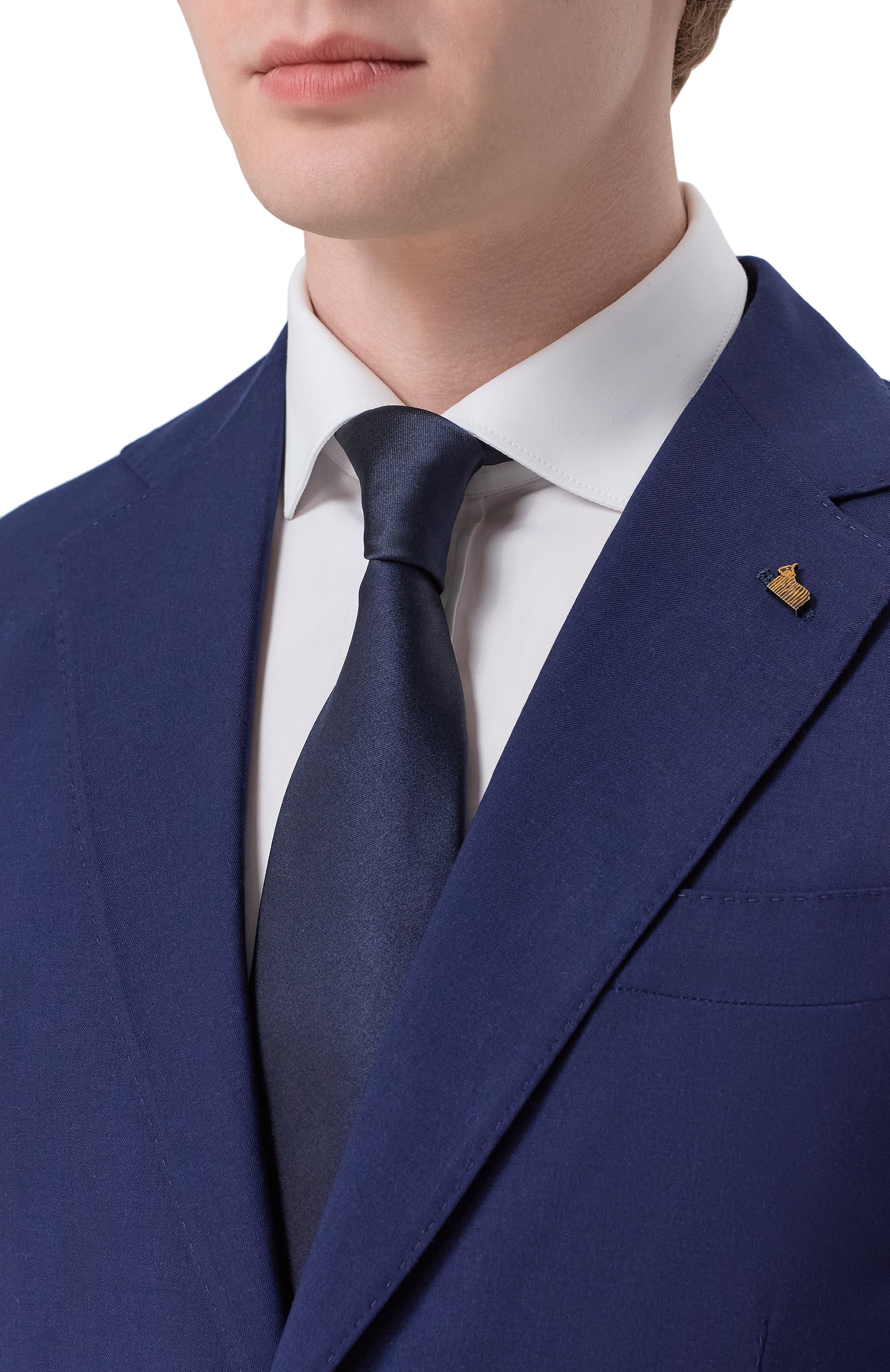 Шелковый галстук KITON, арт. UCRVKPC07201, фото 2