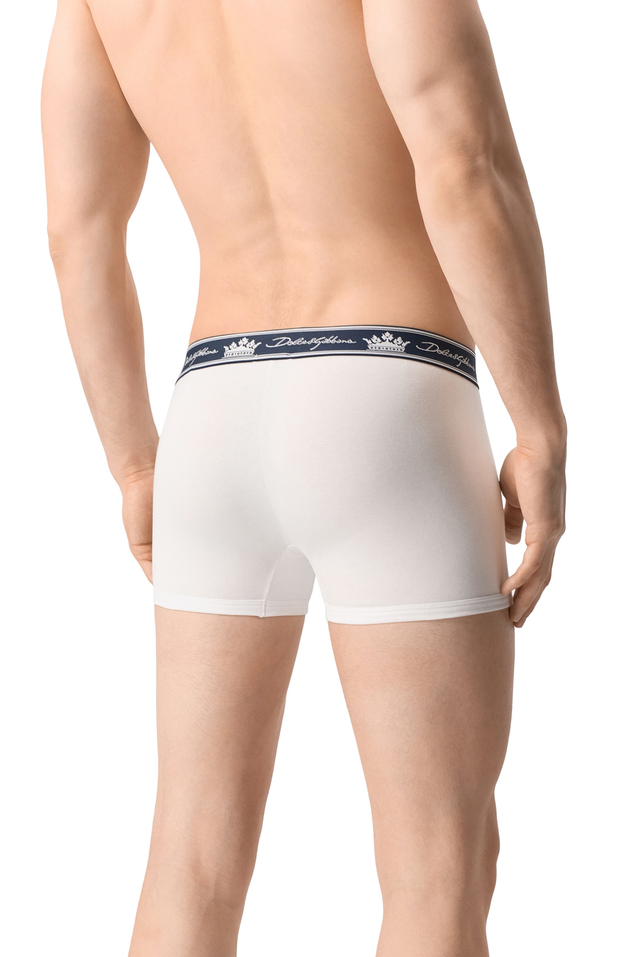 Хлопковые боксеры DOLCE & GABBANA, арт. M4B72J/0NR55/2-6, фото 3