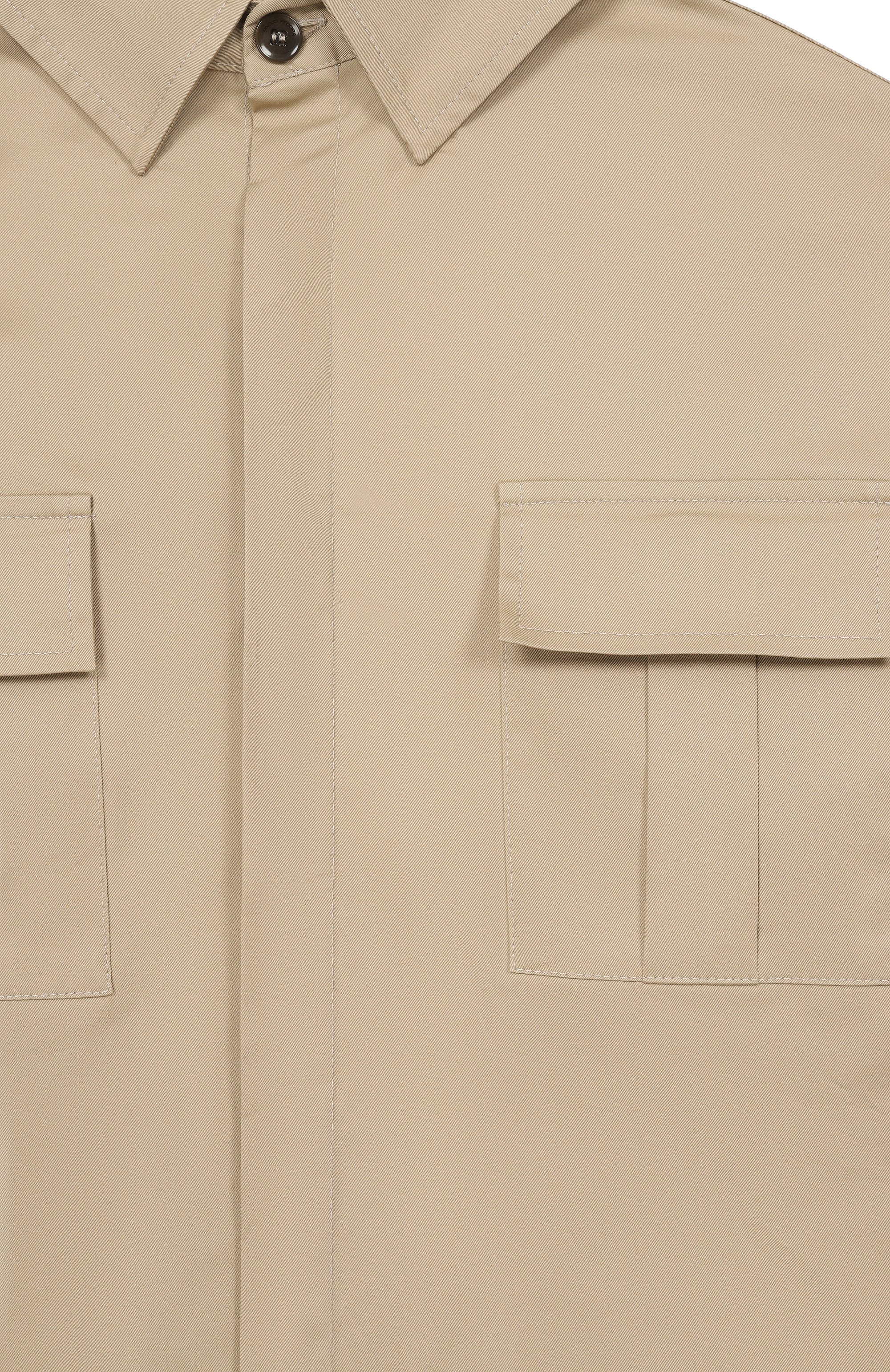 Хлопковая рубашка PAOLO PECORA MILANO, арт. PP4329_001, фото 3