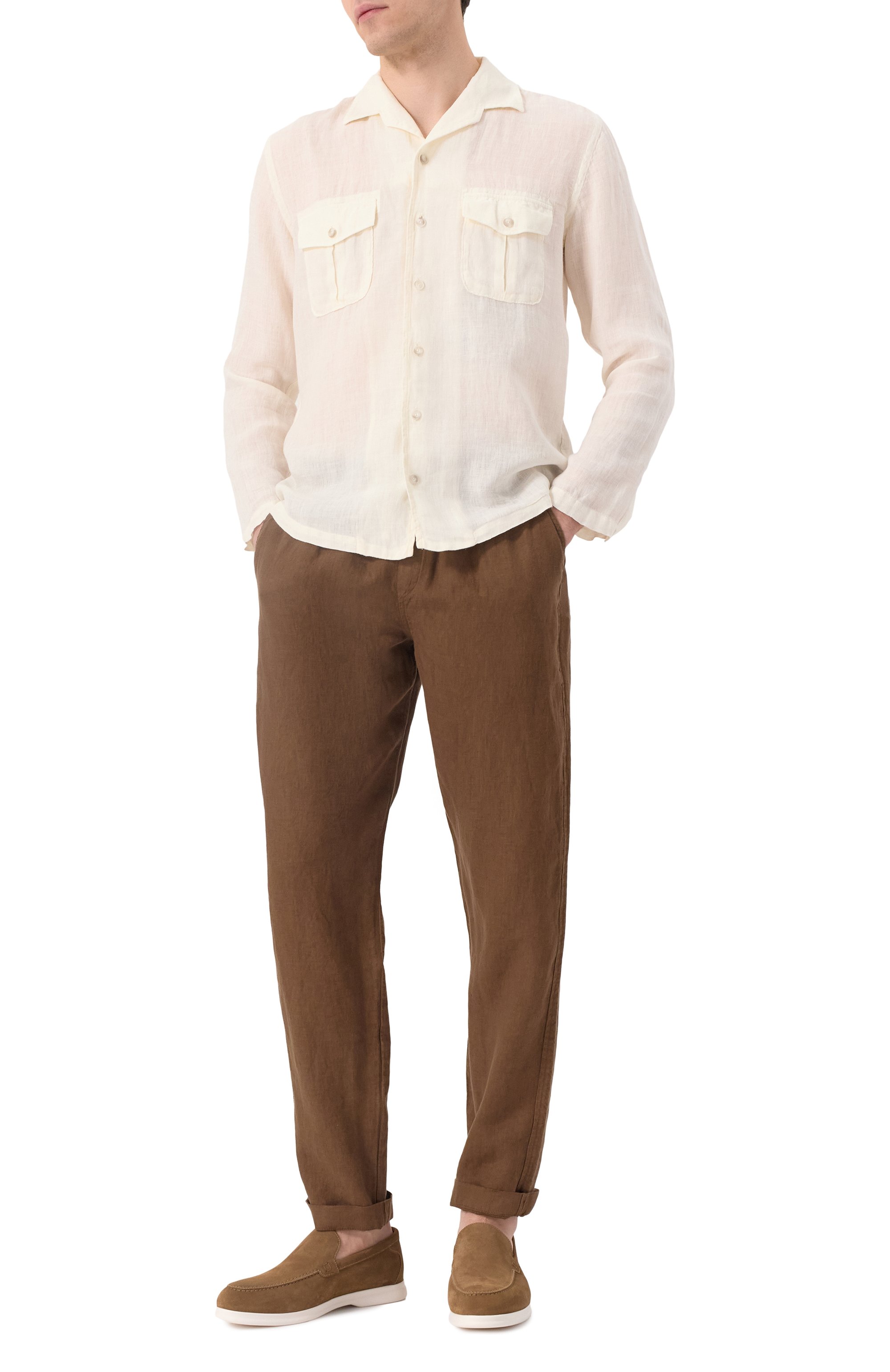 Замшевые лоферы DOUCAL'S, арт. DU3267ARTHUY009I, фото 2