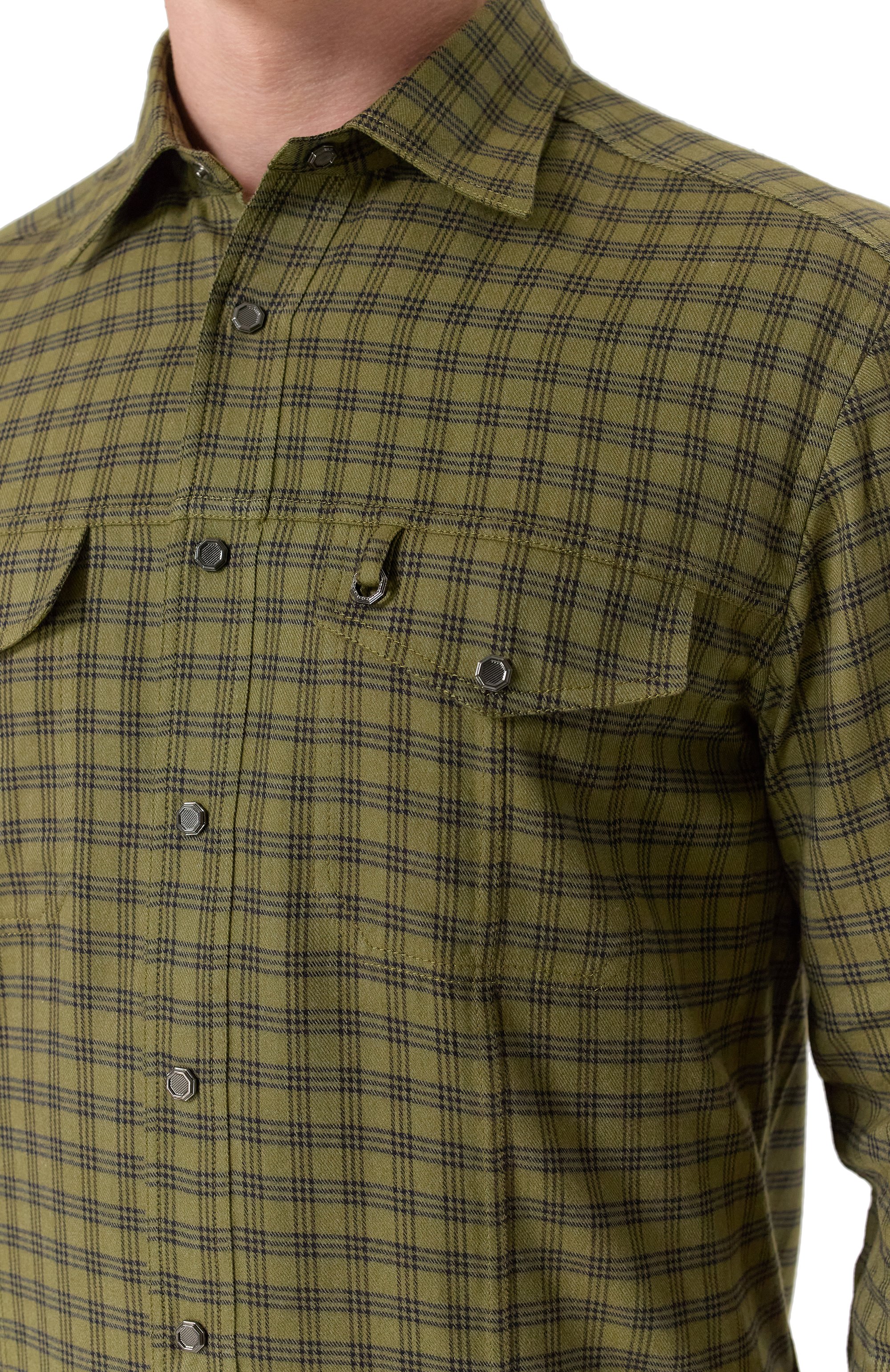 Рубашка из хлопка и лиоцелла STEFANO RICCI, арт. MC007067/BN2822, фото 5