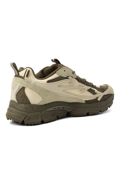 Комбинированные кроссовки be right back OFF-WHITE, арт. 0MIA295F25LEA0015717, фото 4