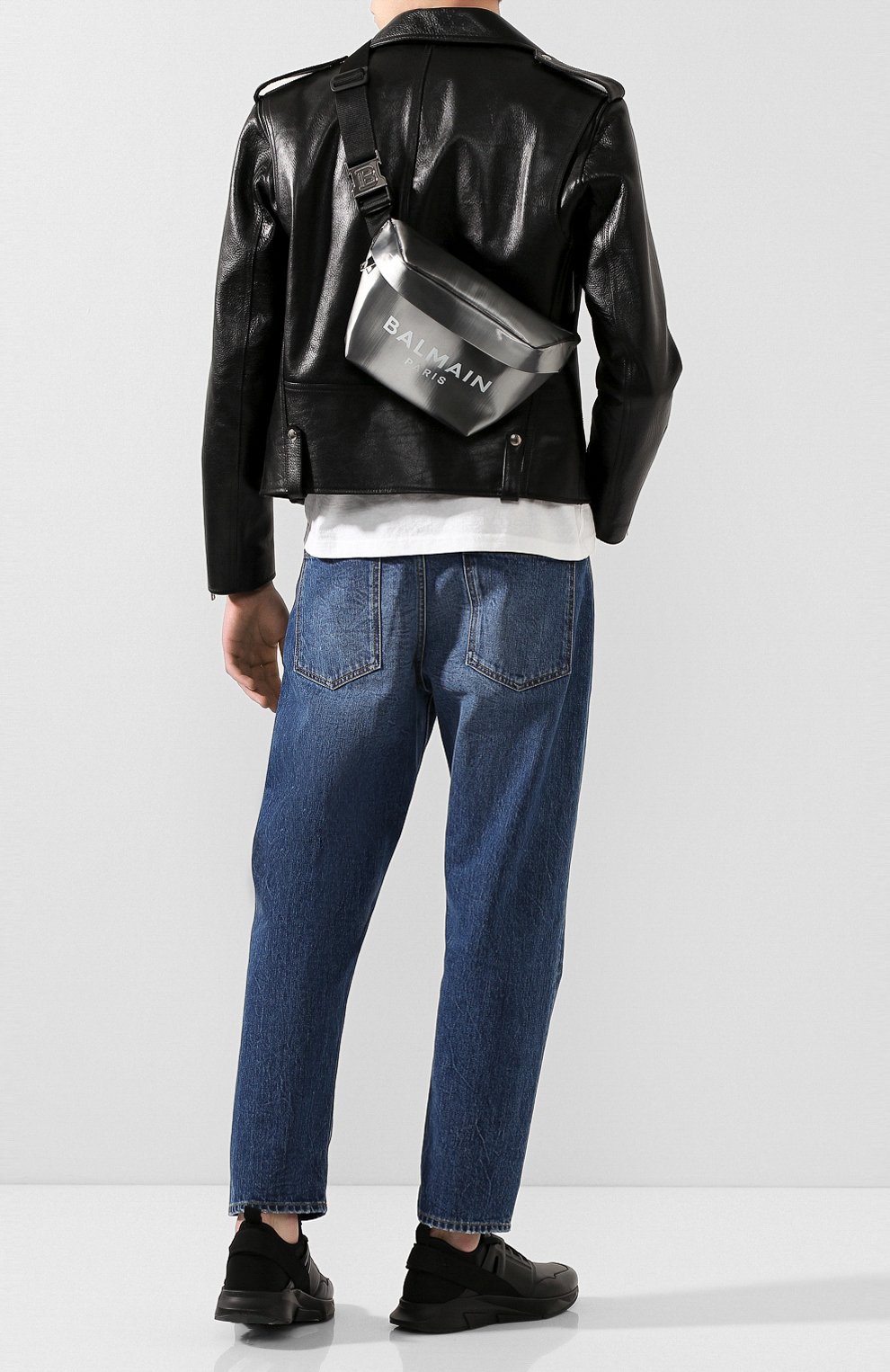 Кожаная поясная сумка BALMAIN, арт. TM0S130/LLED, фото 2