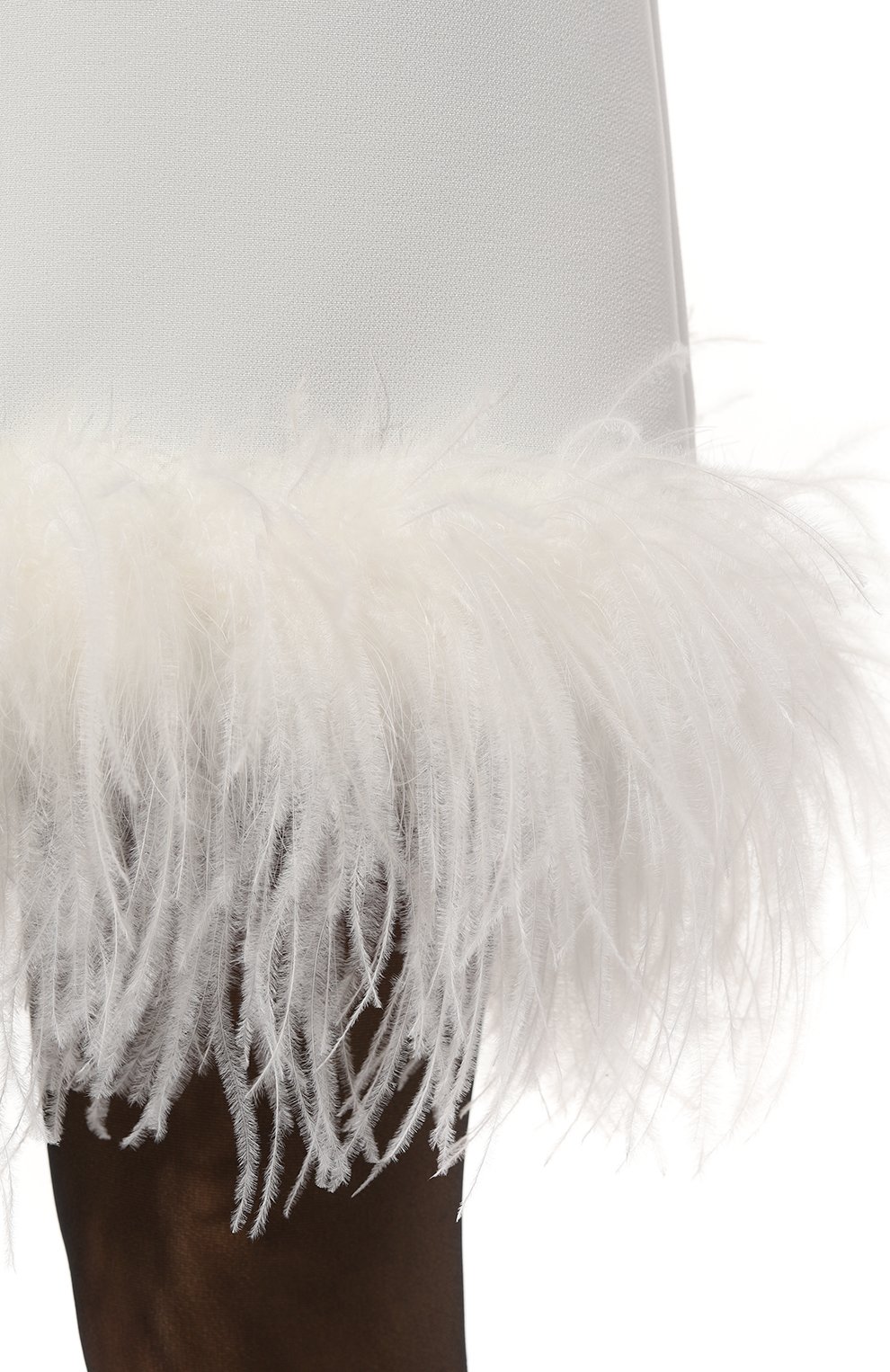 Платье с отделкой перьями P.A.R.O.S.H., арт. PIC0-D725237P, фото 5