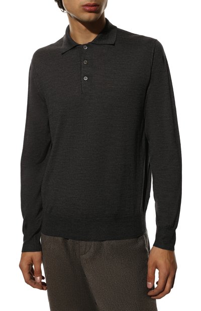 Шерстяное поло CANALI, арт. C0017/MK00077, фото 3