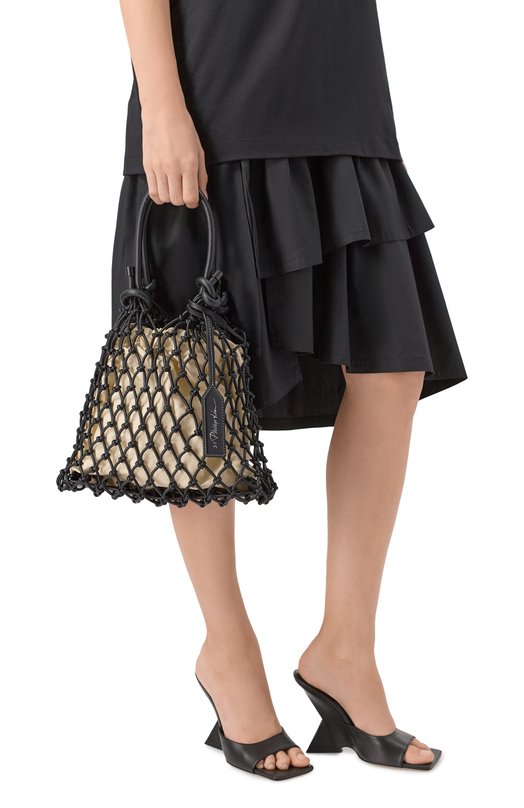 Сумка Macrame mini 3.1 Phillip Lim AS25-B364WPU Чёрный  AS25-B364WPU Фото 2