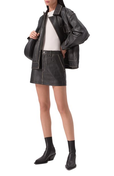 Кожаная юбка KSUBI, арт. WFA24SK006, фото 2