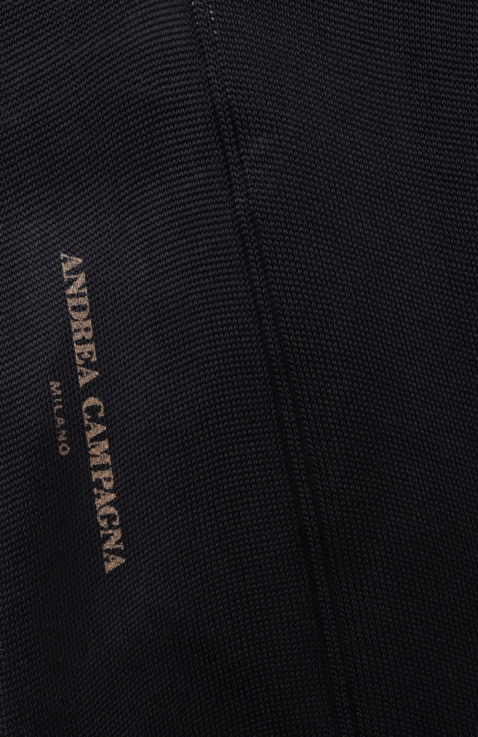 Шелковые носки ANDREA CAMPAGNA темно-синего цвета по цене 10900 руб., арт. MS0BRAC0004, фото 2 Шелковые носки ANDREA CAMPAGNA, арт. MS0BRAC0004, фото 2