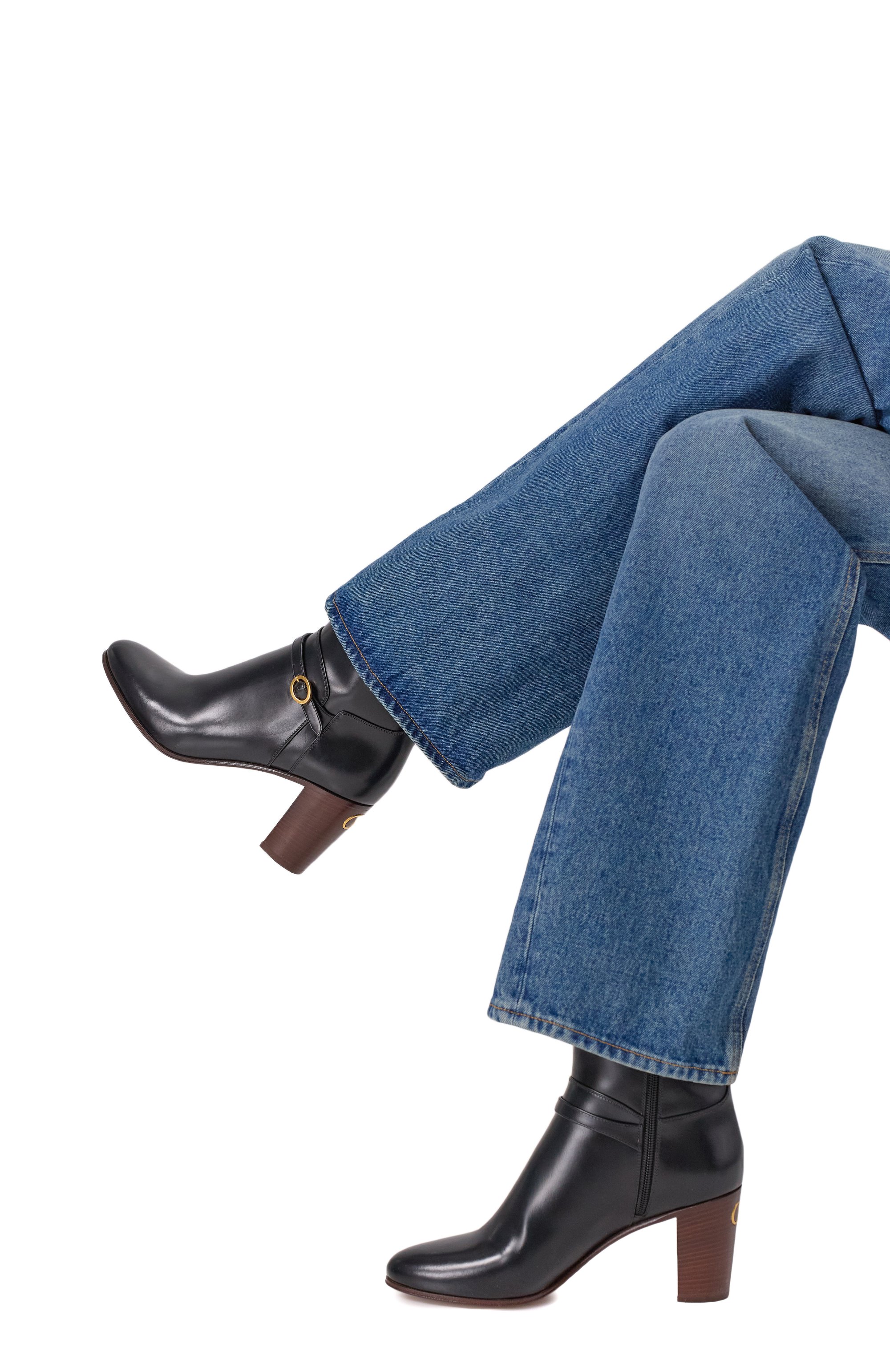 Кожаные ботильоны pattie 75 VALENTINO, арт. 7W2S0MT7/ZJM, фото 2