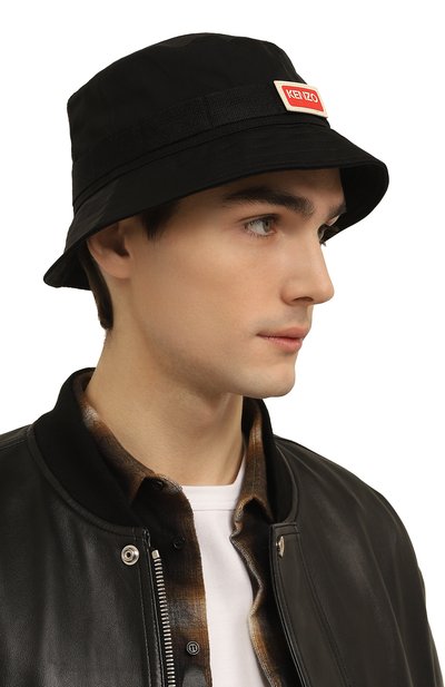 Панама KENZO черного цвета по цене 22950 руб., арт. FC65AC204F30/99, фото 2 Панама KENZO, арт. FC65AC204F30/99, фото 2