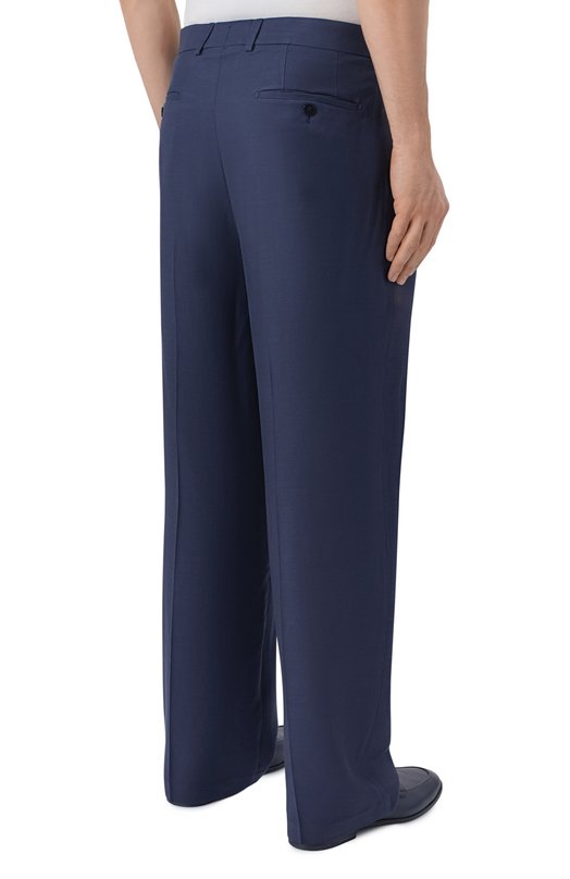 Брюки из вискозы и лиоцелла 12 STOREEZ 137276 Синий  137276 Фото 4