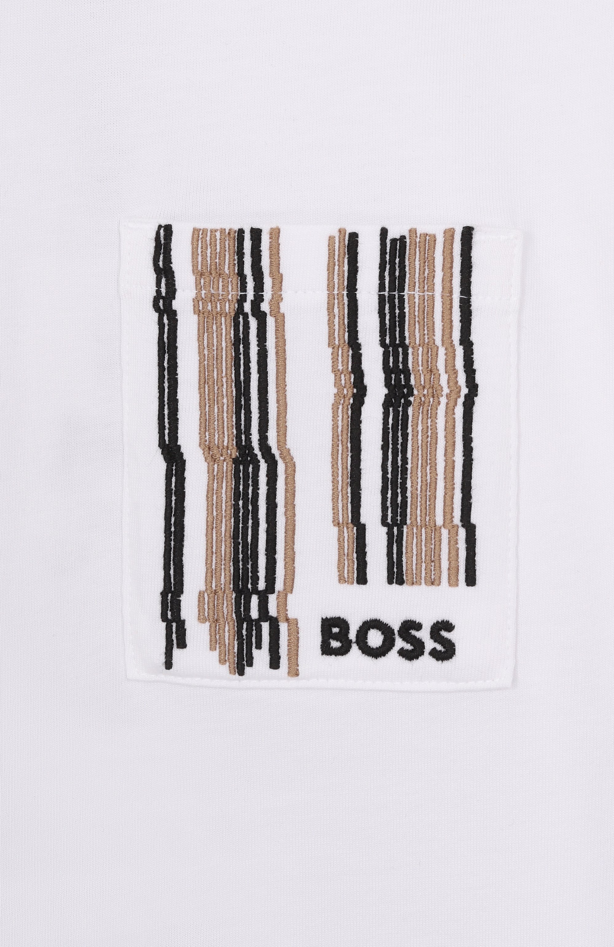 Хлопковая футболка BOSS, арт. J52975, фото 3