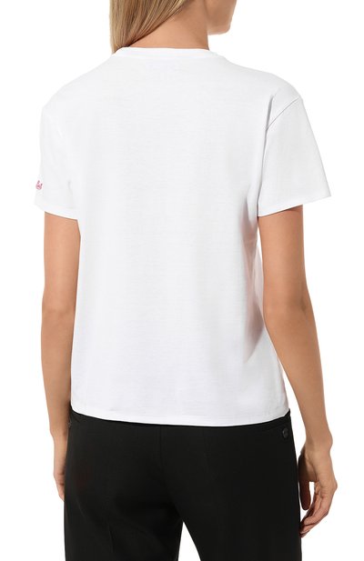 Хлопковая футболка MC2 SAINT BARTH, арт. STBW/EMILIE/07425D, фото 4