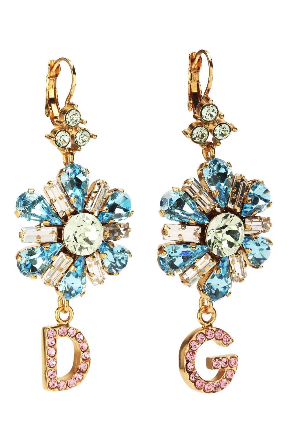 Серьги DOLCE & GABBANA разноцветного цвета по цене 64500 руб., арт. WEM2B7/W1111, фото 3 Серьги DOLCE & GABBANA, арт. WEM2B7/W1111, фото 3
