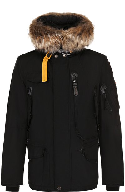 Пуховая парка right hand с меховой отделкой PARAJUMPERS, арт. MA03/RIGHT HAND, фото 1
