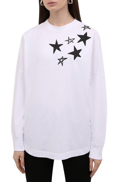 Хлопковый лонгслив PALM ANGELS, арт. PWAB012F21JER0010110, фото 3