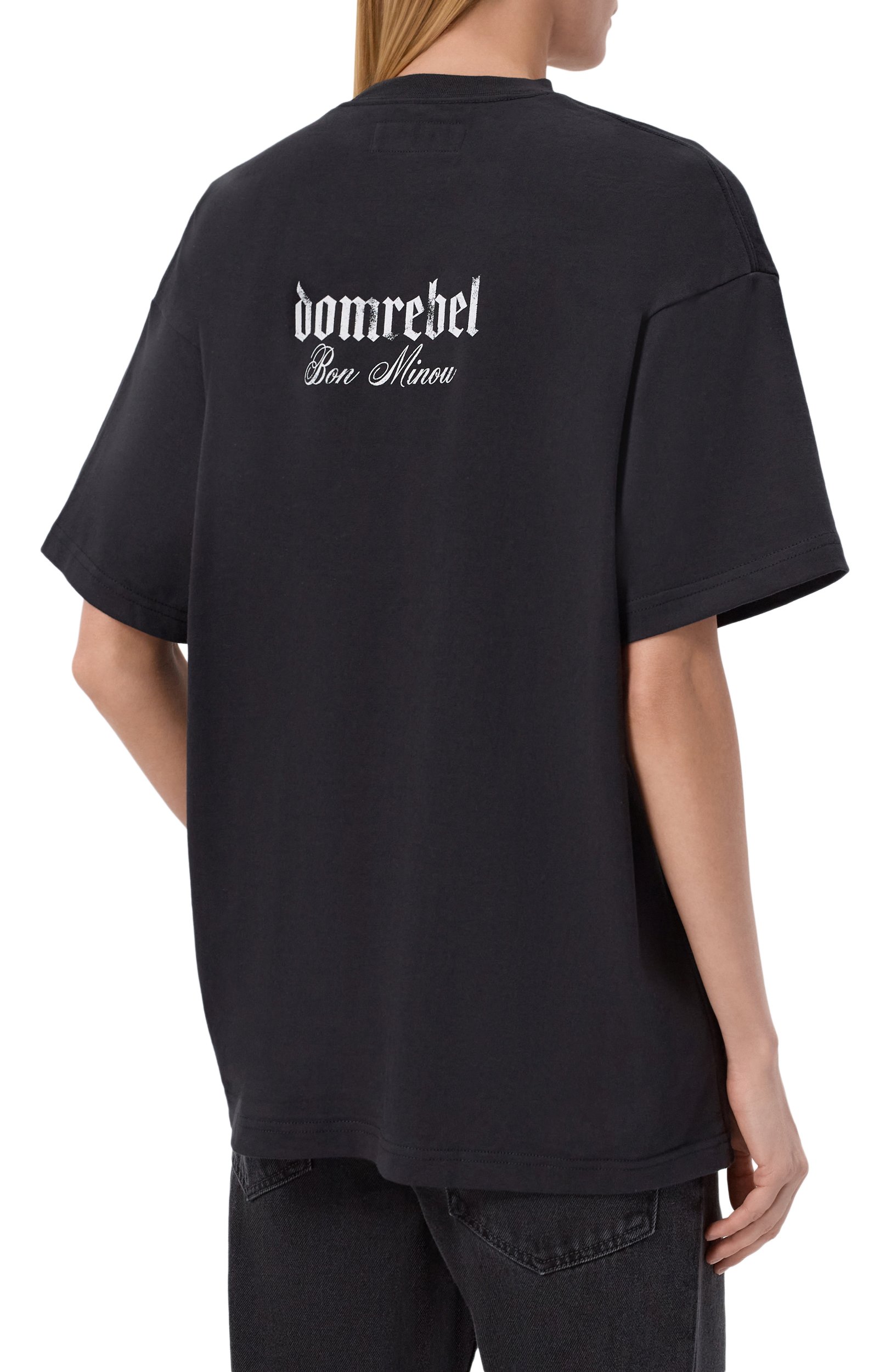 Хлопковая футболка DOMREBEL, арт. B0N MIN0U/T-SHIRT, фото 4