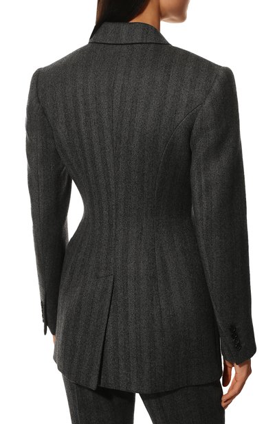 Шерстяной жакет ALEXANDER MCQUEEN, арт. 672957/QJACG, фото 4