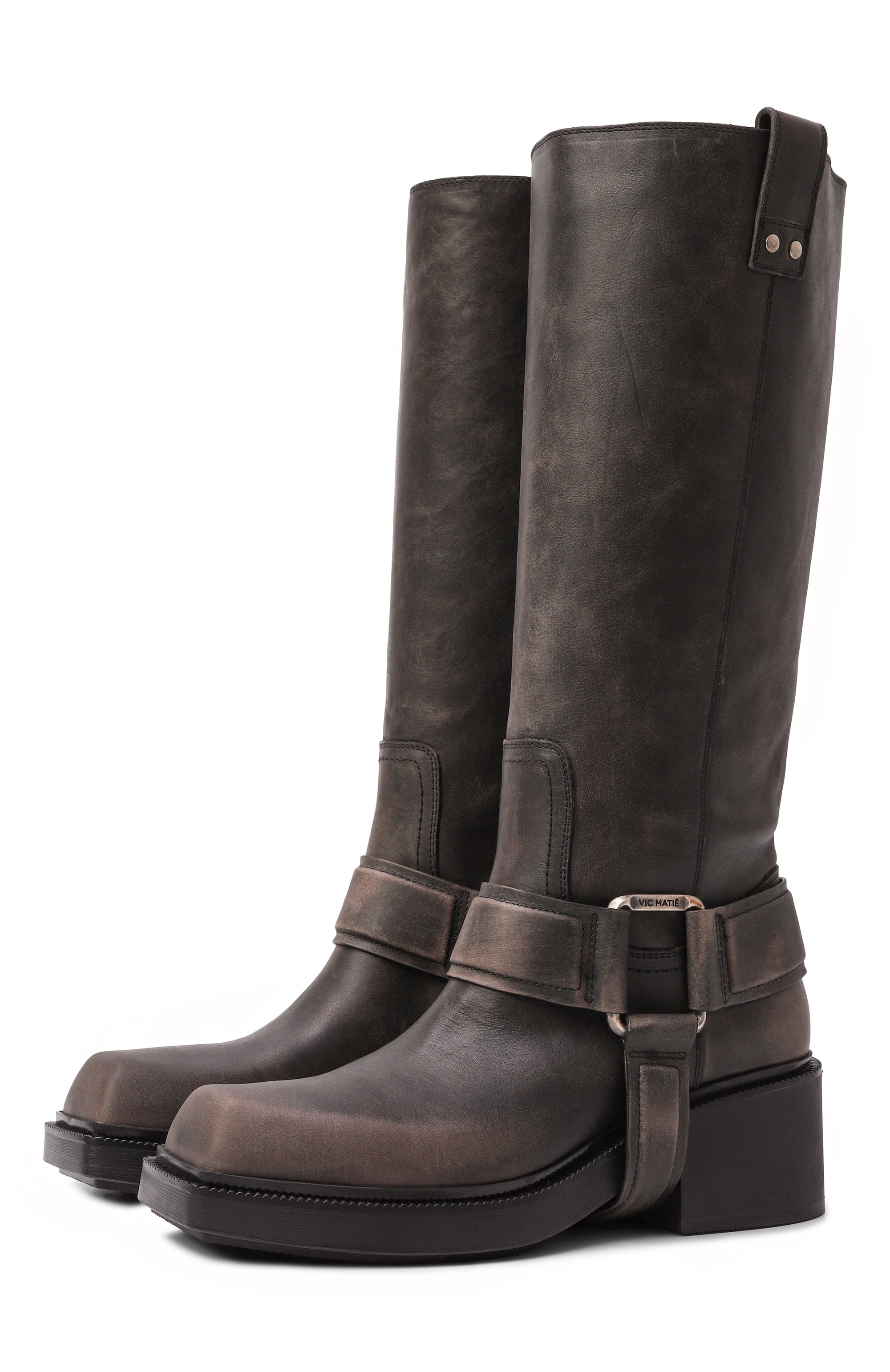 Кожаные сапоги f06 fray VIC MATIE, арт. 1F2354DHF06F050150, фото 1