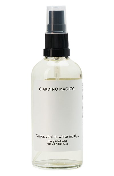 Женского парфюмированный мист tonka, vanilla, white musk, … (100ml) GIARDINO MAGICO, арт. 4640200326546