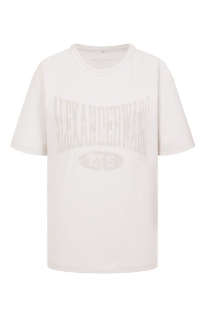 Женская хлопковая футболка ALEXANDERWANG.T, арт. 4CC2251542