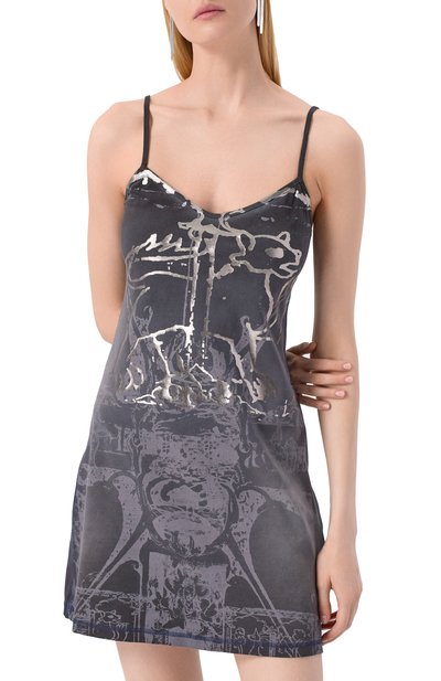 Хлопковое платье DIESEL, арт. A19587/0DEBZ, фото 3