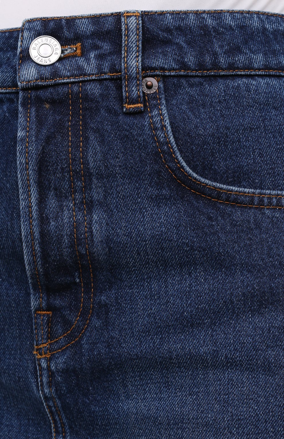 Джинсовая юбка BALENCIAGA синего цвета по цене 44900 руб., арт. 626000/TDW14, фото 6 Джинсовая юбка BALENCIAGA, арт. 626000/TDW14, фото 6