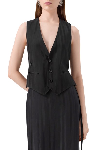Жилет из вискозы ANN DEMEULEMEESTER, арт. B0013142/FA564, фото 3