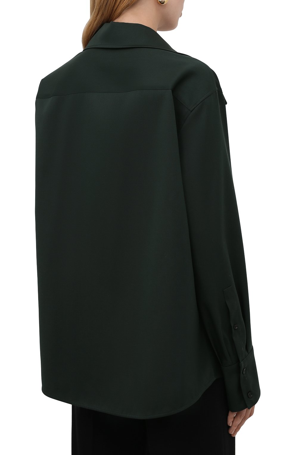 Шерстяная рубашка JIL SANDER, арт. JSPT602605-WT202500, фото 4