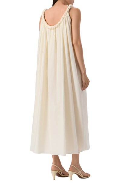 Платье из хлопка и шелка LOULOU DE SAISON, арт. KIKA, фото 4