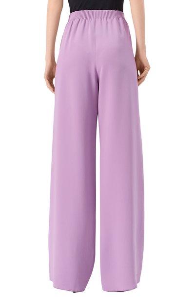 Шелковые брюки VALENTINO, арт. 6B3RB6861MM, фото 4