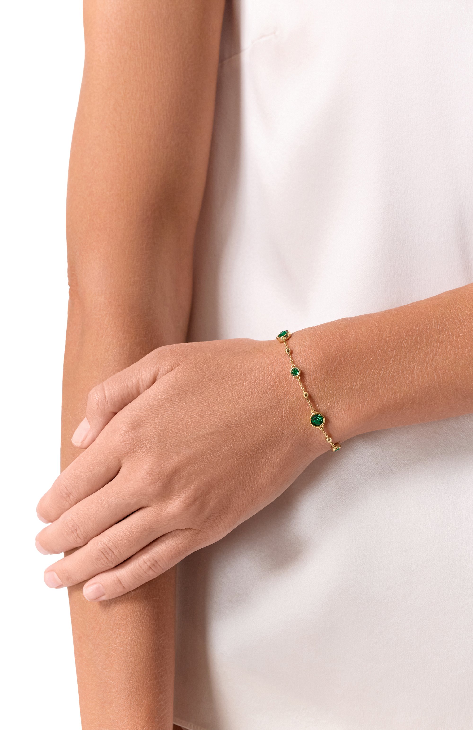 Браслет imber SWAROVSKI зеленого цвета по цене 18350 руб., арт. 5730676, фото 2 Браслет imber SWAROVSKI, арт. 5730676, фото 2