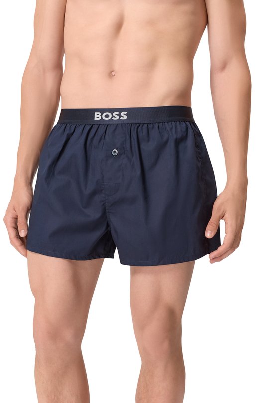 Комплект из двух боксеров BOSS 50535781 Синий  50535781 Фото 4