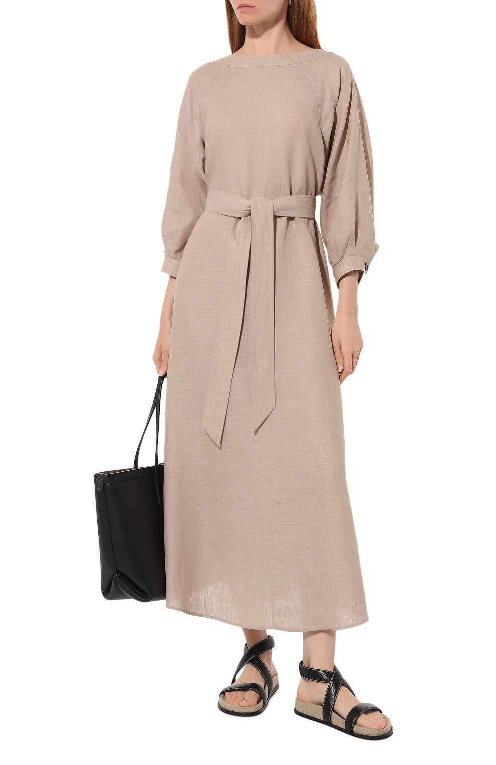 Льняное платье LORO PIANA, арт. FAN6973, фото 2