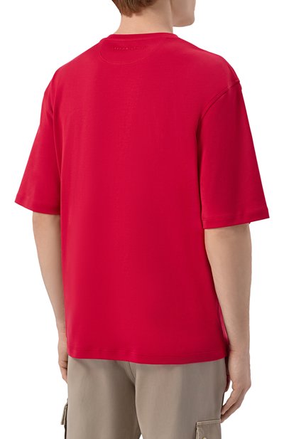 Хлопковая футболка STEFANO RICCI, арт. MNH6205350/LUXT, фото 4