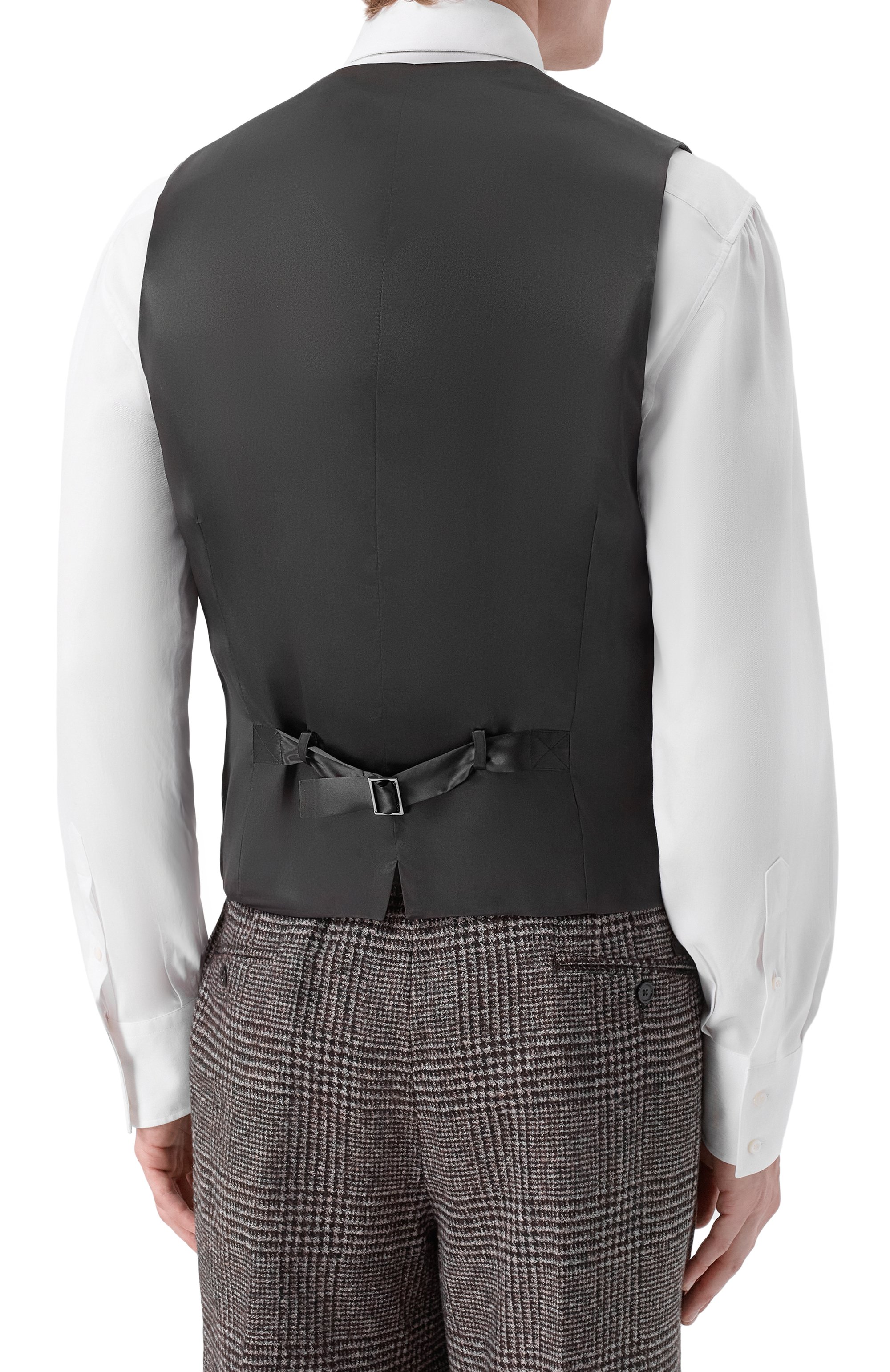 Жилет из шелка и шерсти DOLCE & GABBANA, арт. G702UT/FQMKD, фото 4