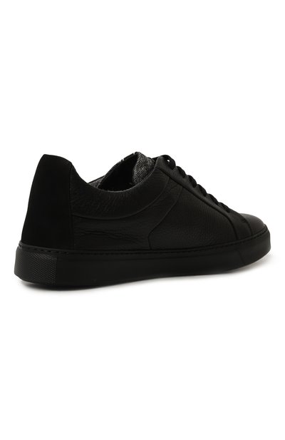 Кожаные кеды CAMERLENGO, арт. 16333/CAIR0 NER0, фото 5