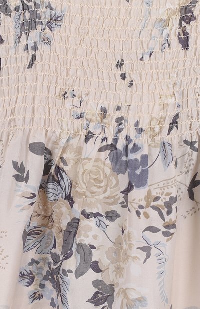 Шелковое платье свободного кроя с кружевной отделкой на тонких бретельках TWINSET, арт. GS82E1/6A-10A, фото 3