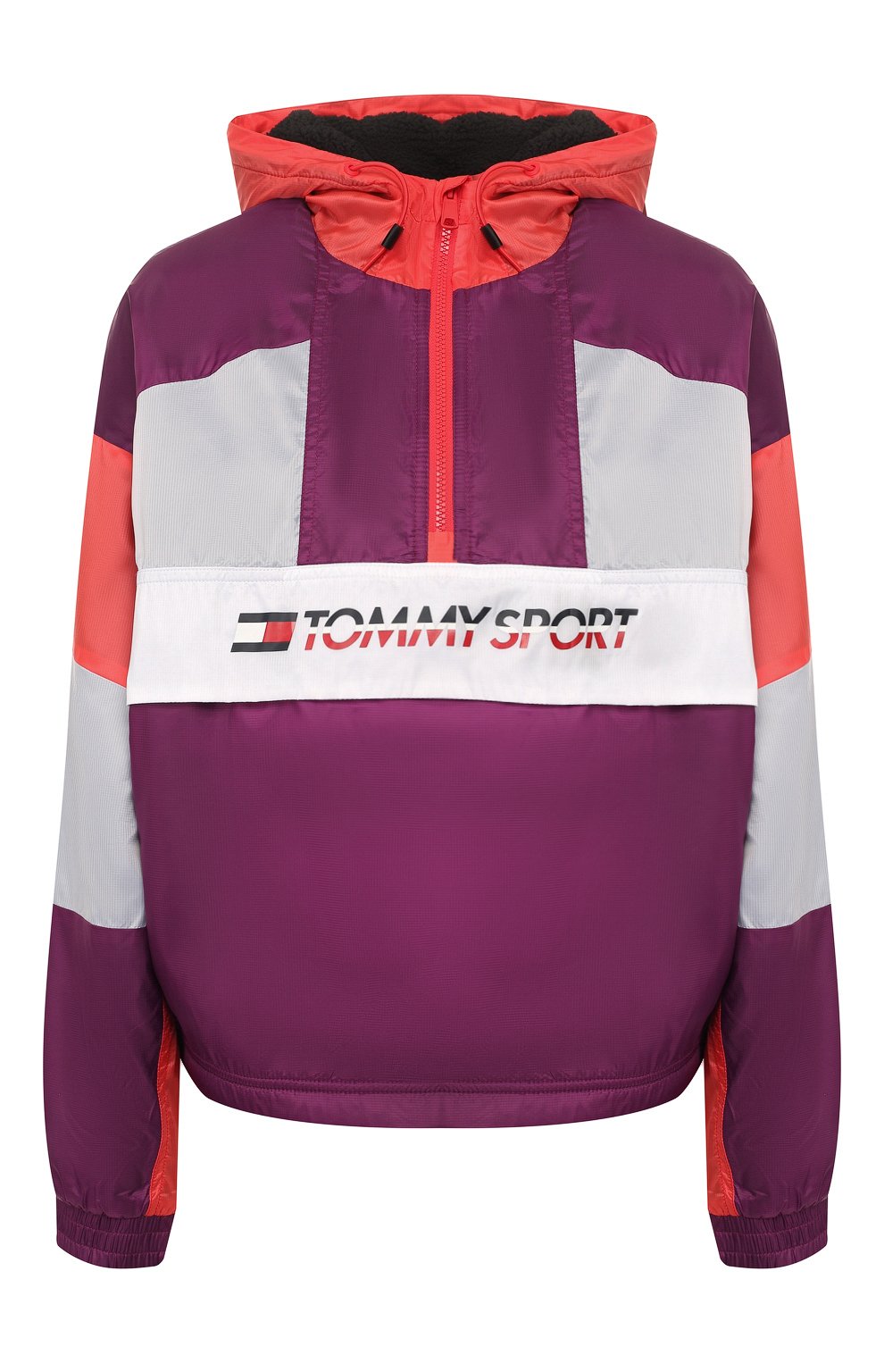 Анорак TOMMY SPORT фиолетового цвета по цене 15990 руб., арт. S10S100416, фото 1 Анорак TOMMY SPORT, арт. S10S100416, фото 1