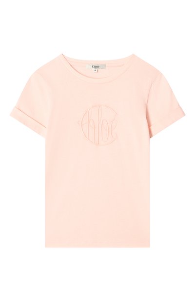 Хлопковая футболка CHLOÉ, арт. C20484