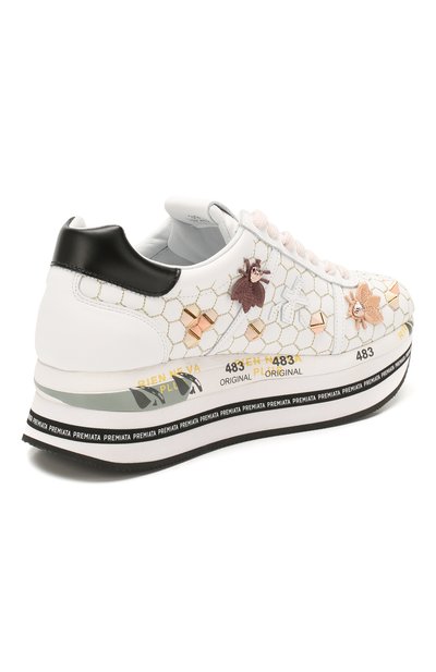 Кожаные кроссовки beth PREMIATA, арт. BETH/VAR4521, фото 4