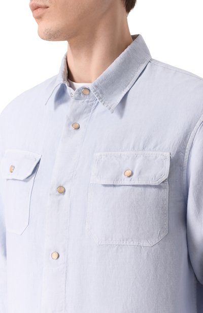 Льняная рубашка PAUL&SHARK, арт. 26413332, фото 5