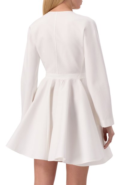 Хлопковое платье ALAIA белого цвета по цене 428500 руб., арт. AA9R2618T447A, фото 4 Хлопковое платье ALAIA, арт. AA9R2618T447A, фото 4