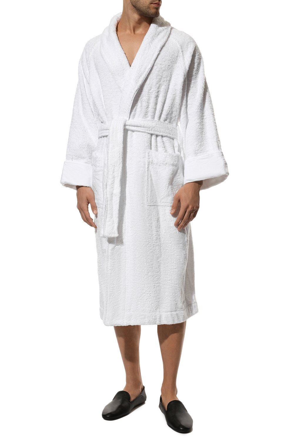 Халат unito FRETTE белого цвета по цене 36900 руб., арт. FR4645 D2060 G02X, фото 3 Халат unito FRETTE, арт. FR4645 D2060 G02X, фото 3