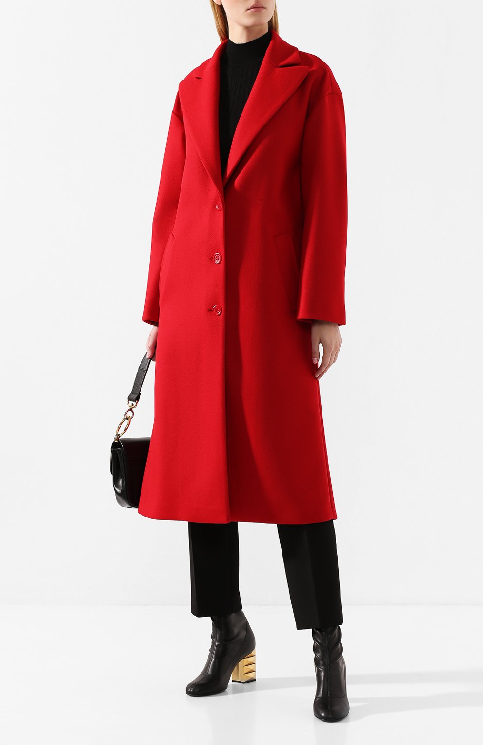 Шерстяное пальто REDVALENTINO, арт. SR0CAA95/497, фото 2