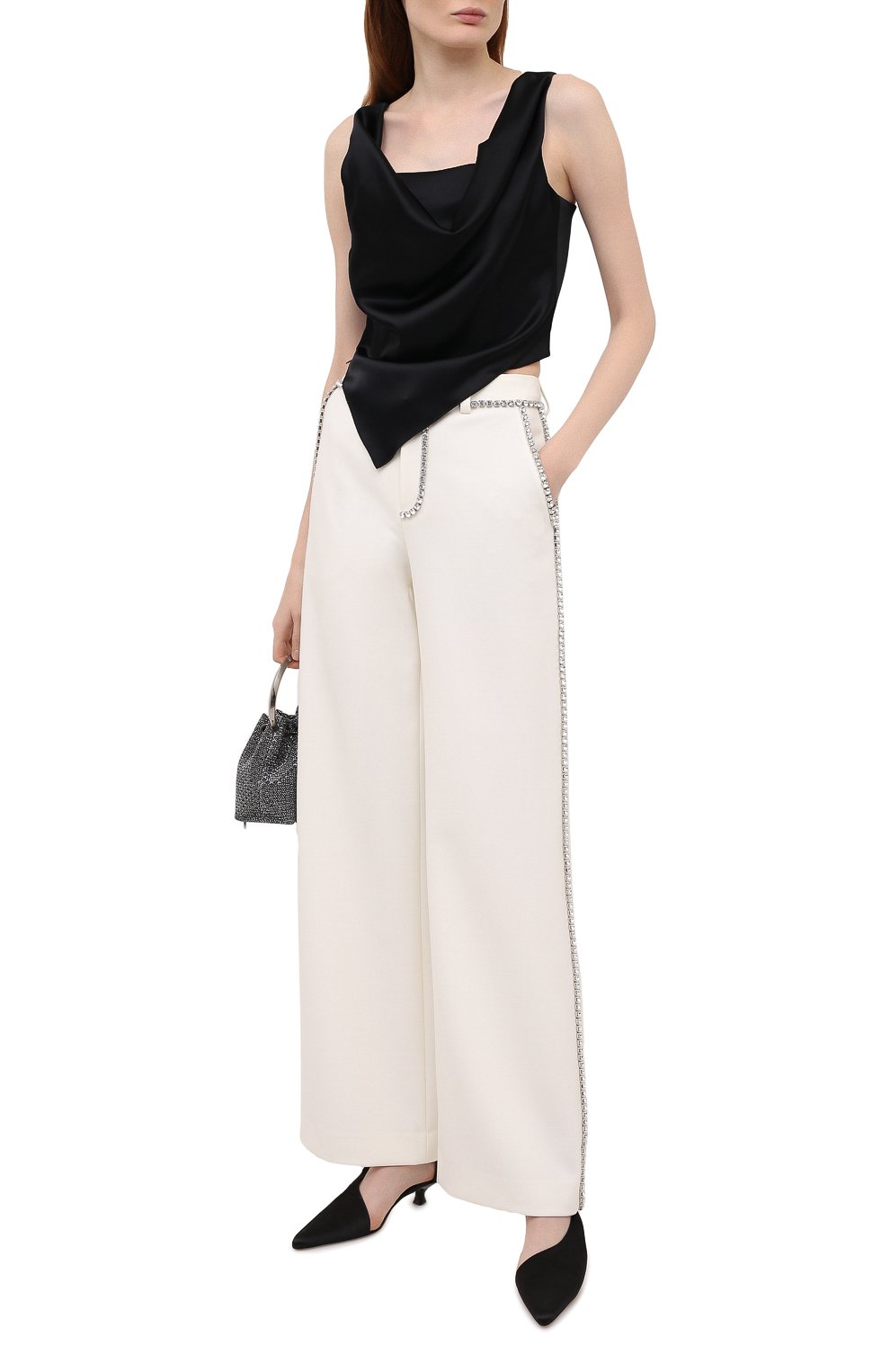 Брюки AREA белого цвета по цене 109000 руб., арт. RE21P09032, фото 2 Брюки AREA, арт. RE21P09032, фото 2